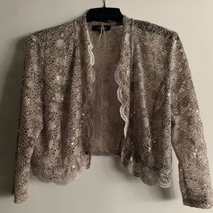 Gold formal jacket